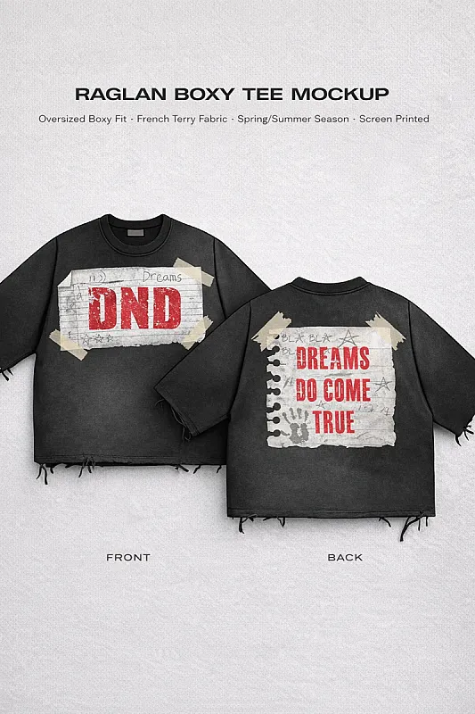 DND notebook tee